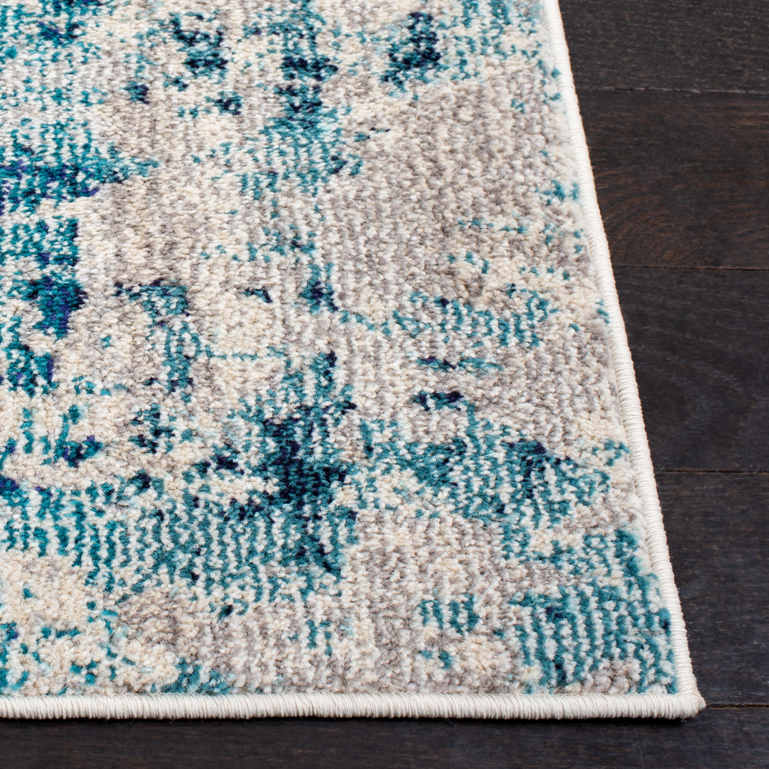 IVORY / TURQUOISE