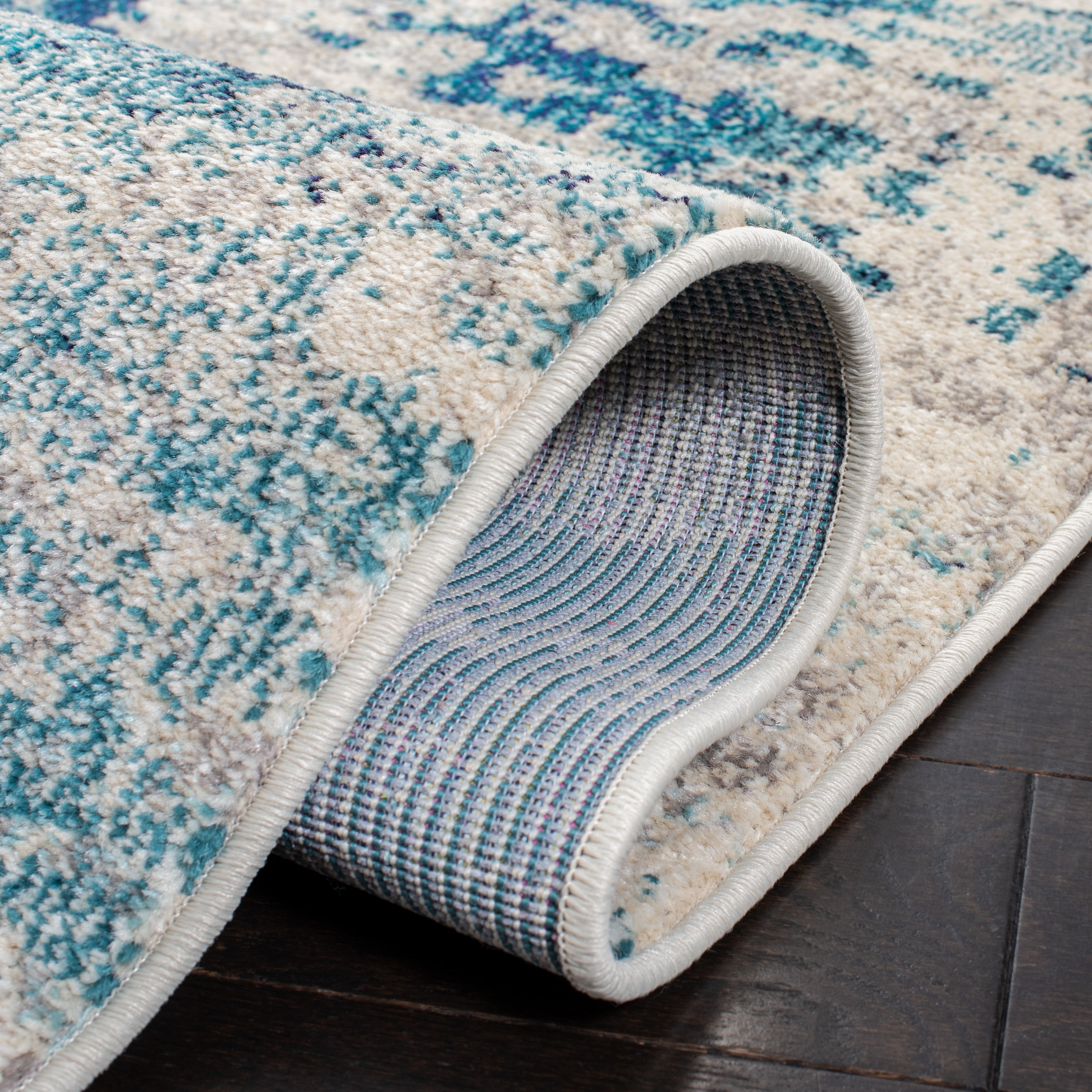 IVORY / TURQUOISE