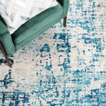 IVORY / TURQUOISE