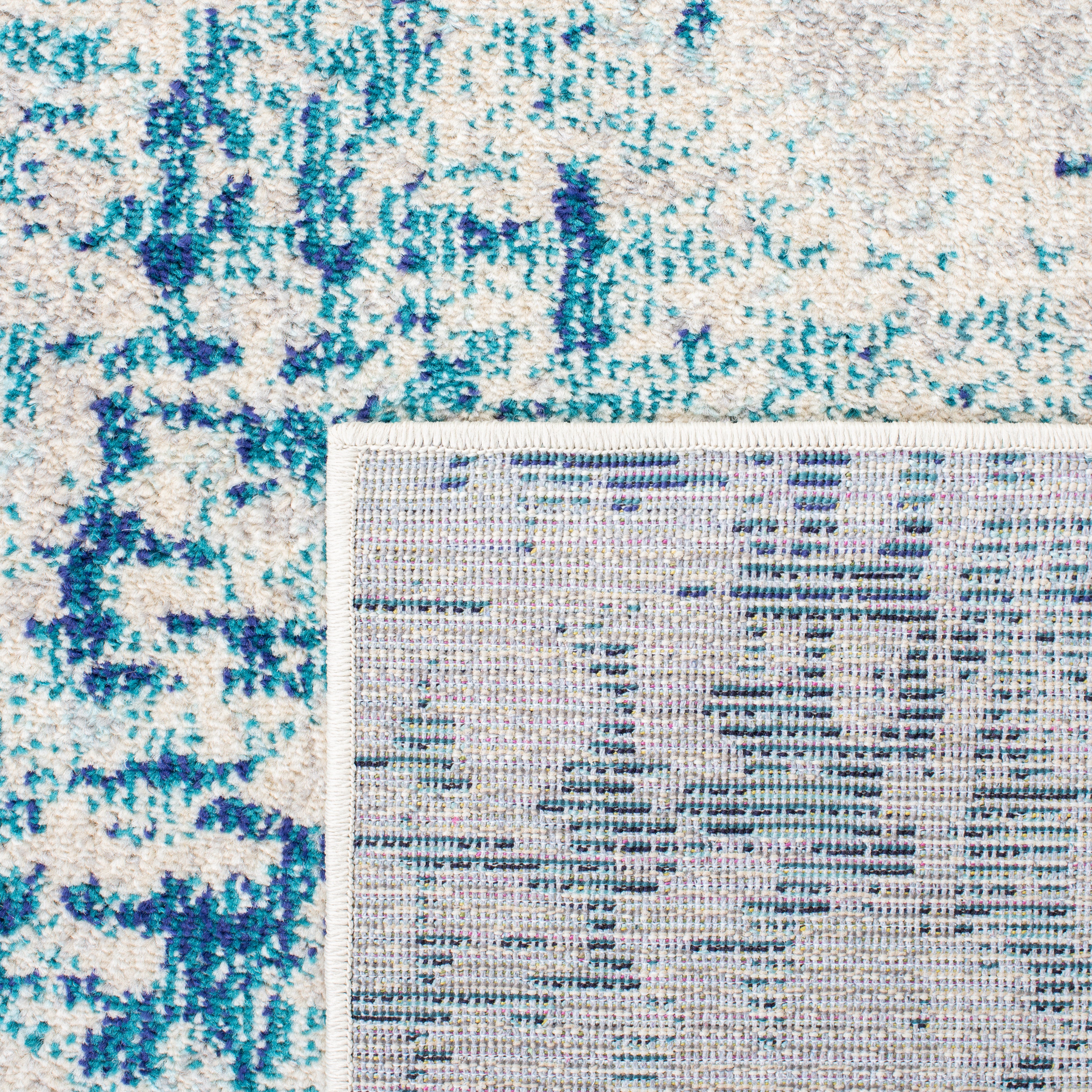 IVORY / TURQUOISE