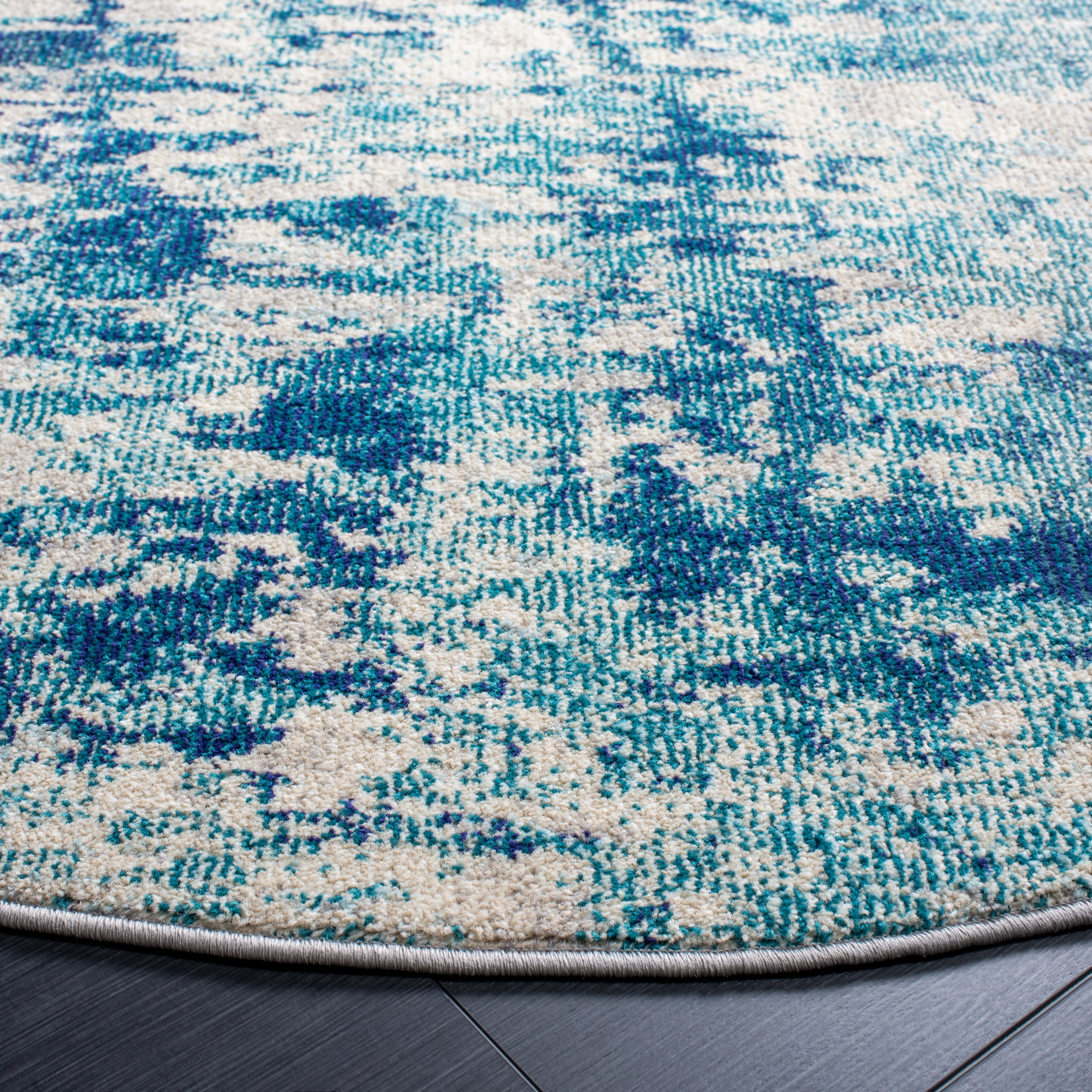 IVORY / TURQUOISE