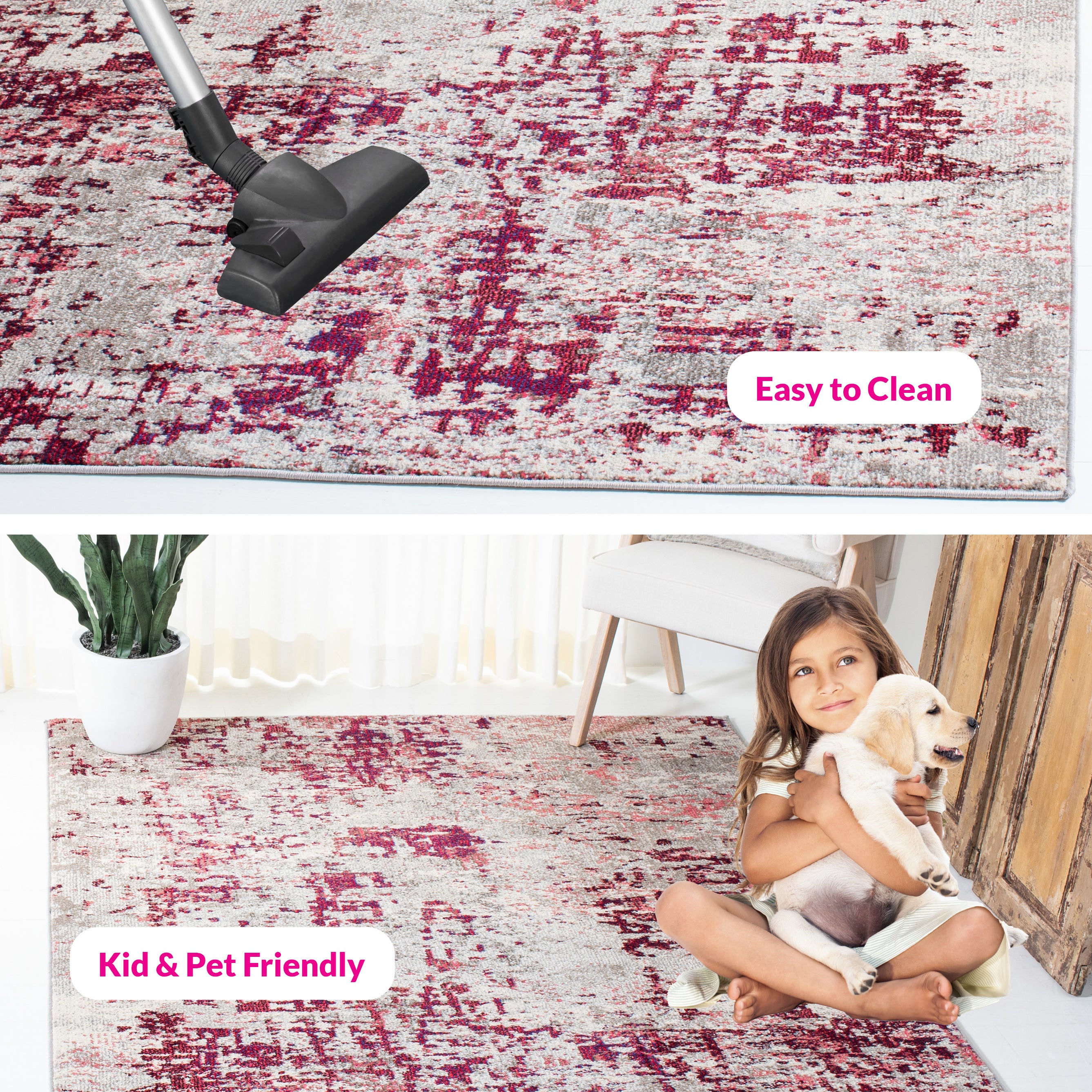 BEIGE / WINE