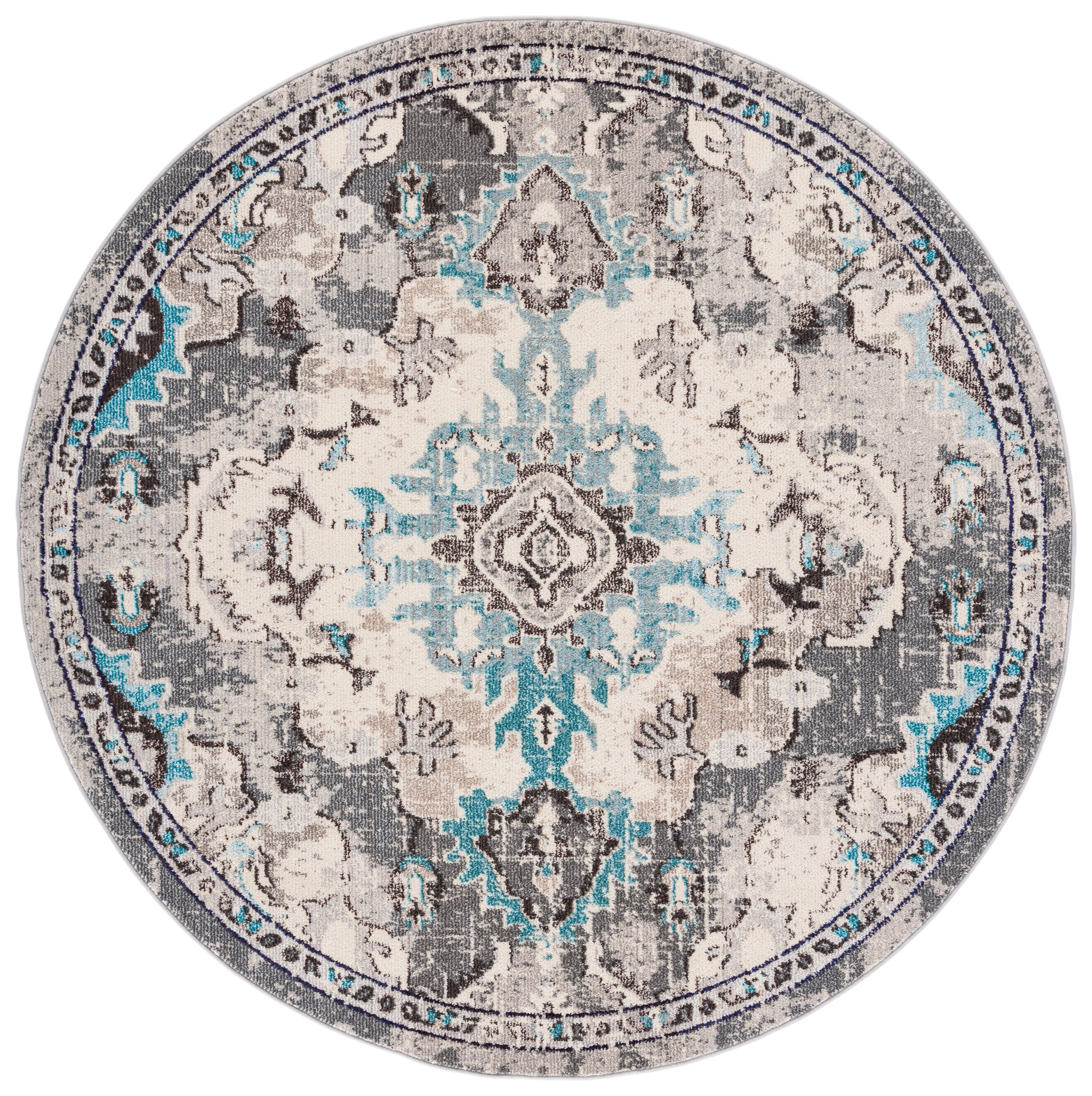 GREY / LIGHT BLUE