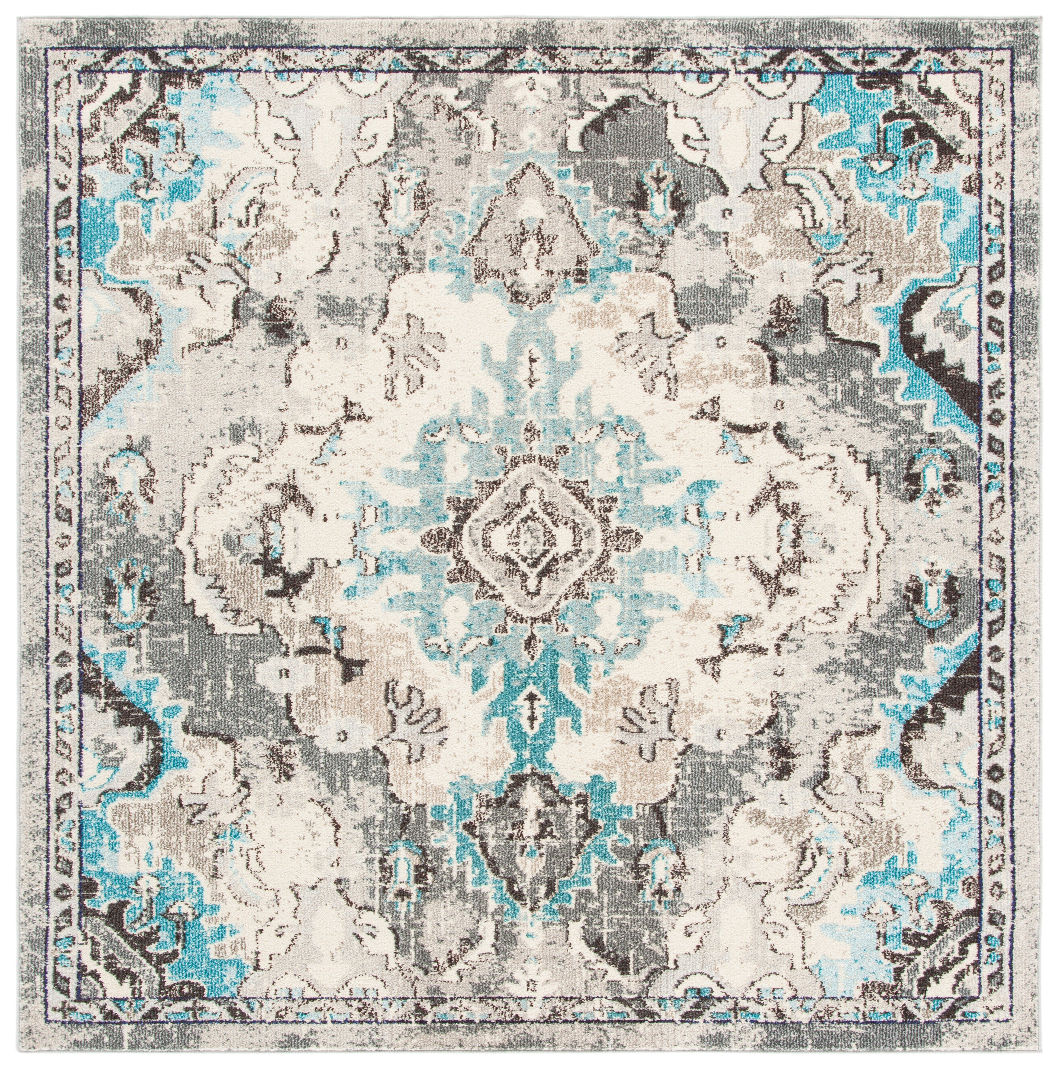 GREY / LIGHT BLUE