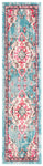 LIGHT BLUE / FUCHSIA