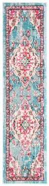 LIGHT BLUE / FUCHSIA