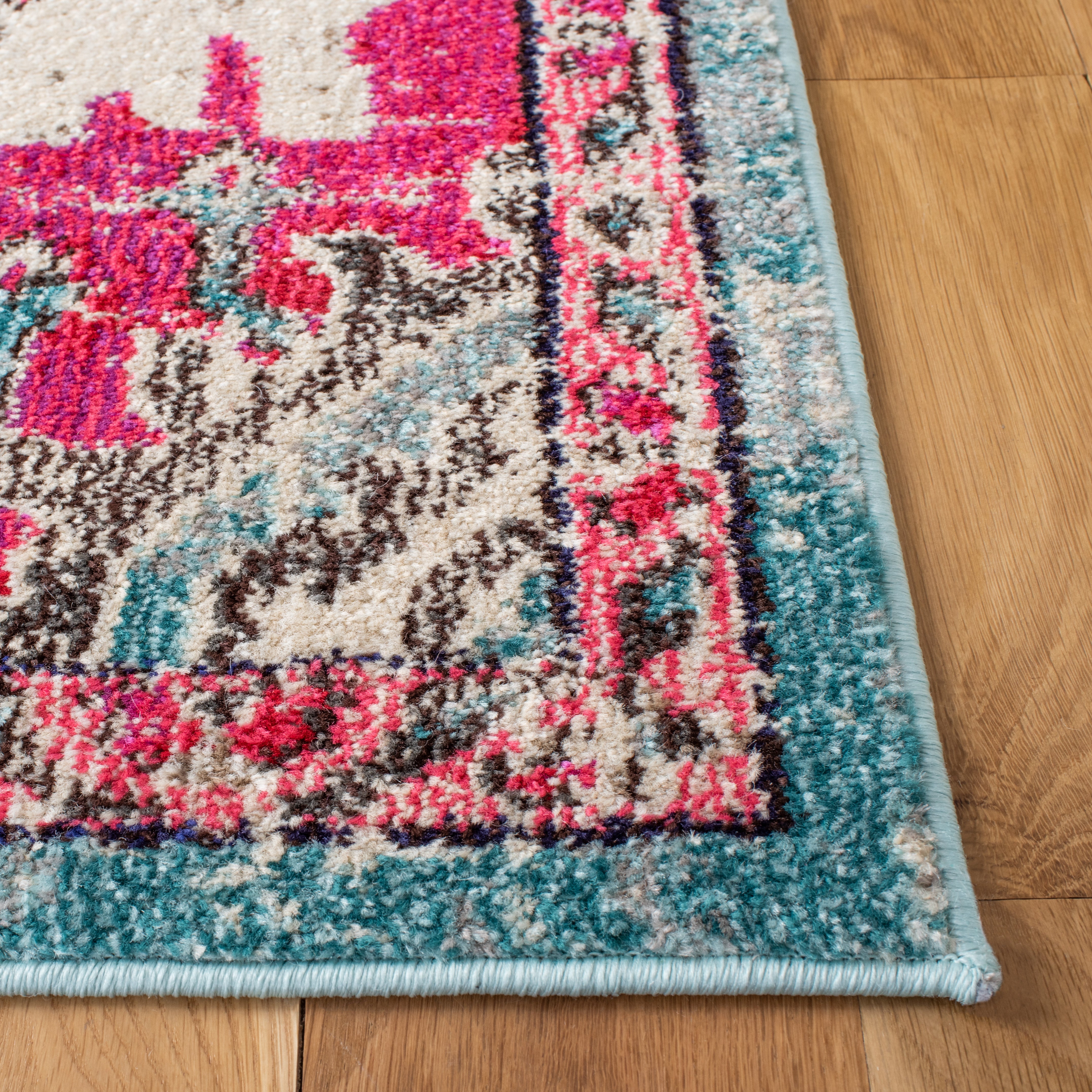 LIGHT BLUE / FUCHSIA