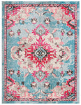 LIGHT BLUE / FUCHSIA