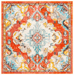 ORANGE / LIGHT BLUE