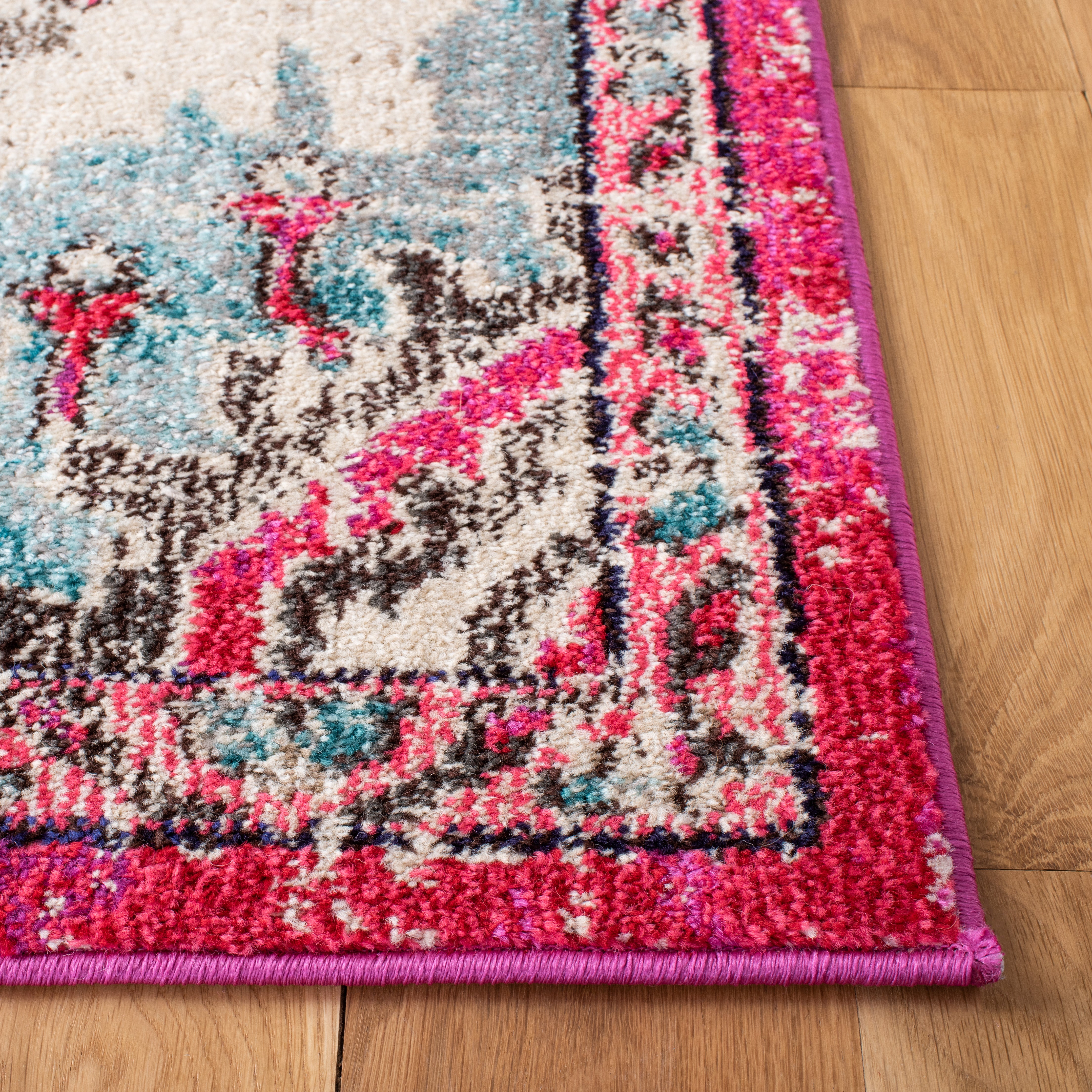 FUCHSIA / LIGHT BLUE