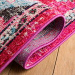 FUCHSIA / LIGHT BLUE