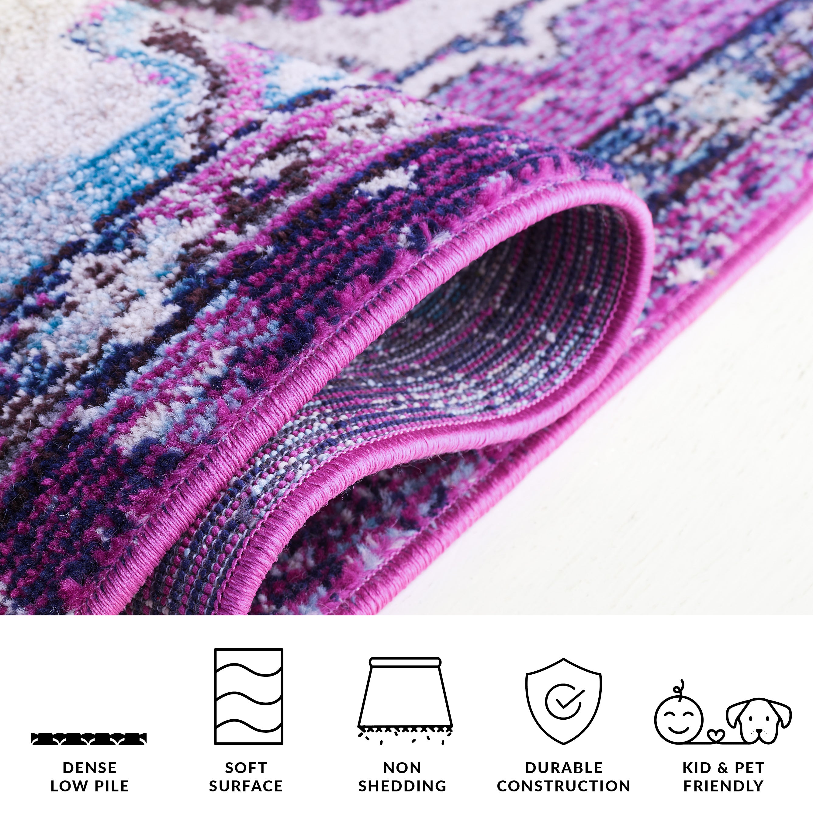 LAVENDER / LIGHT BLUE
