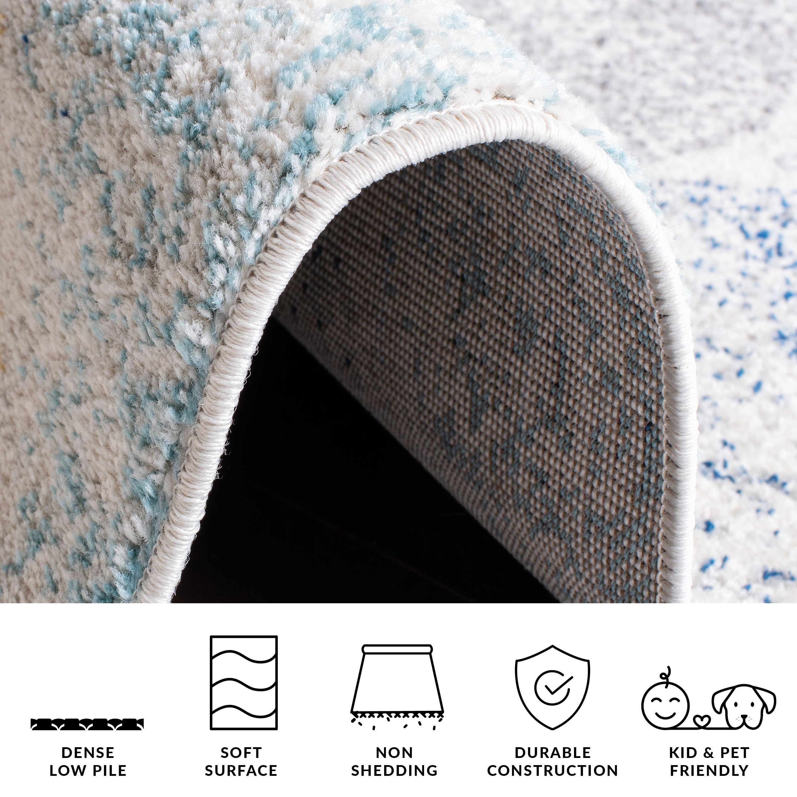 IVORY / BLUE