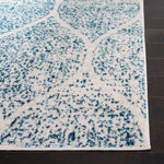 CREAM / TURQUOISE