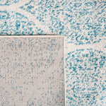 CREAM / TURQUOISE