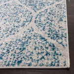 CREAM / TURQUOISE
