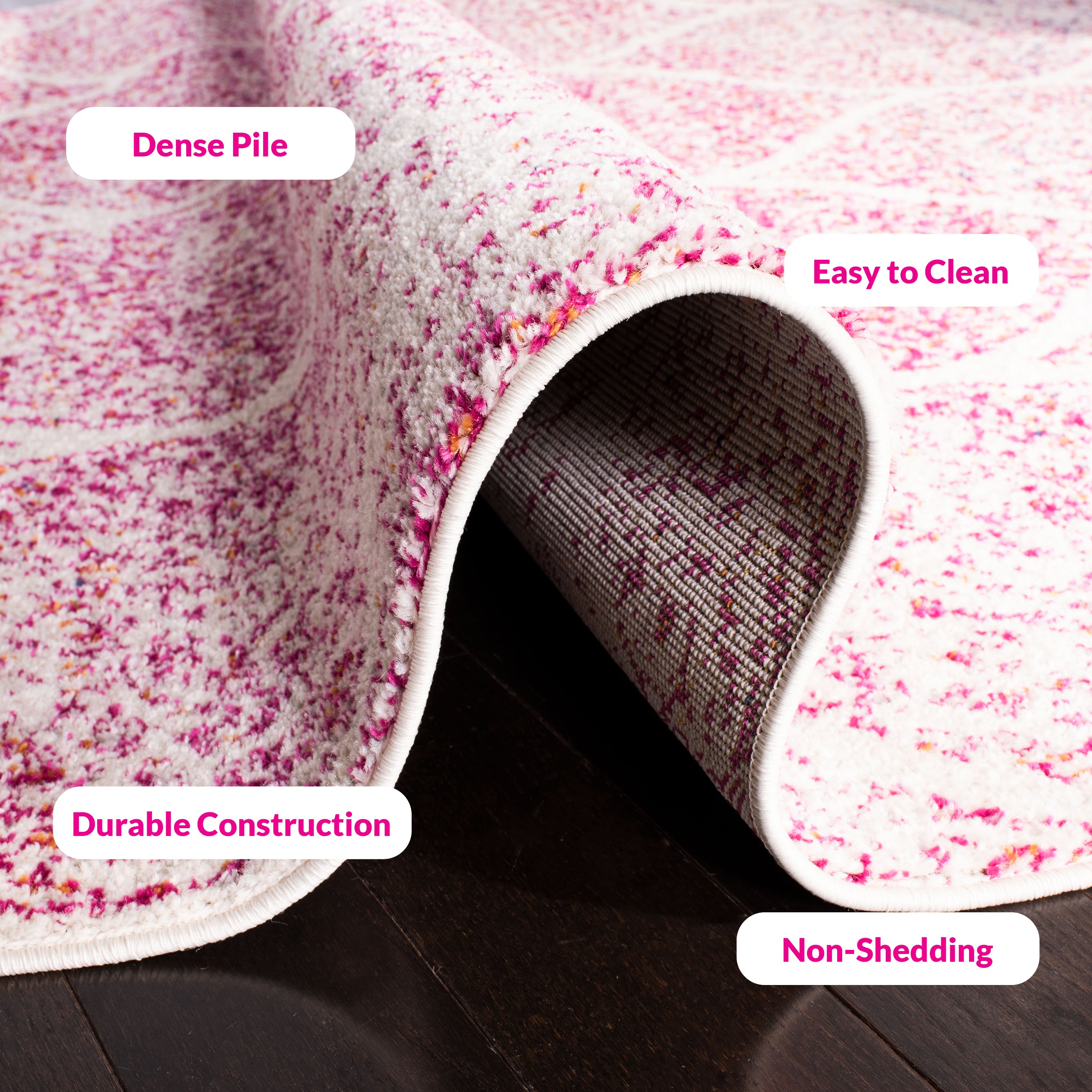 CREAM / FUCHSIA