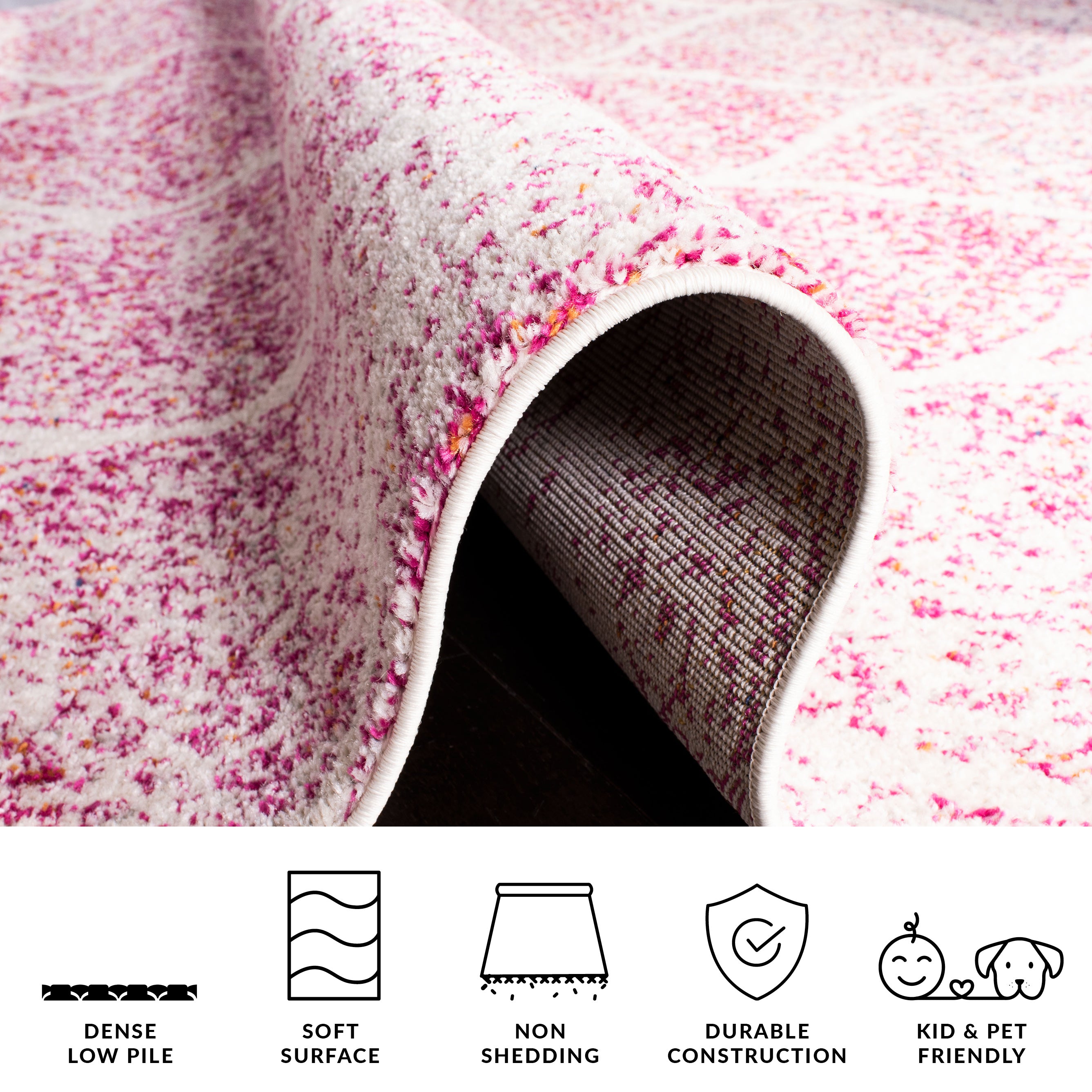 CREAM / FUCHSIA