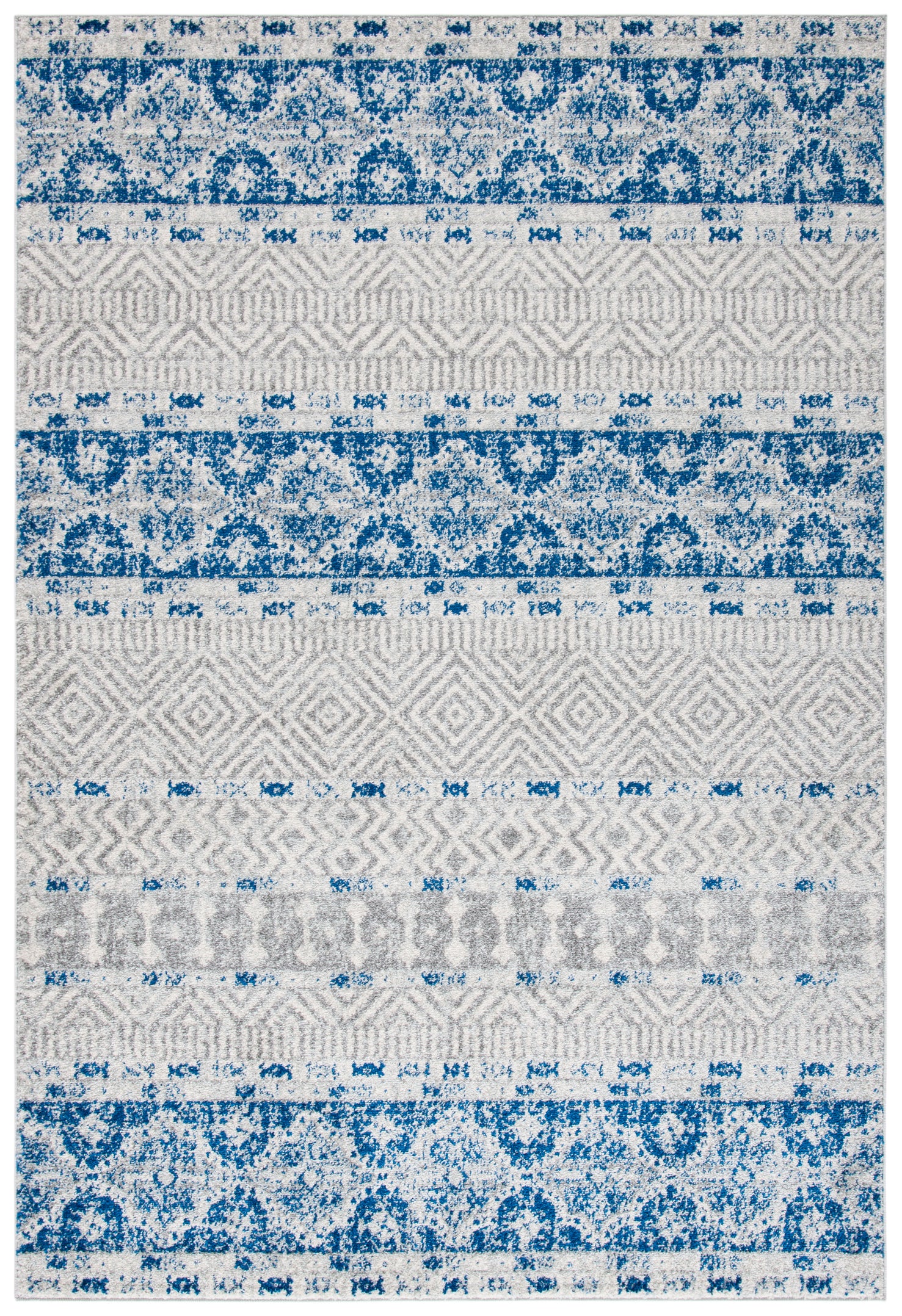 SILVER / NAVY