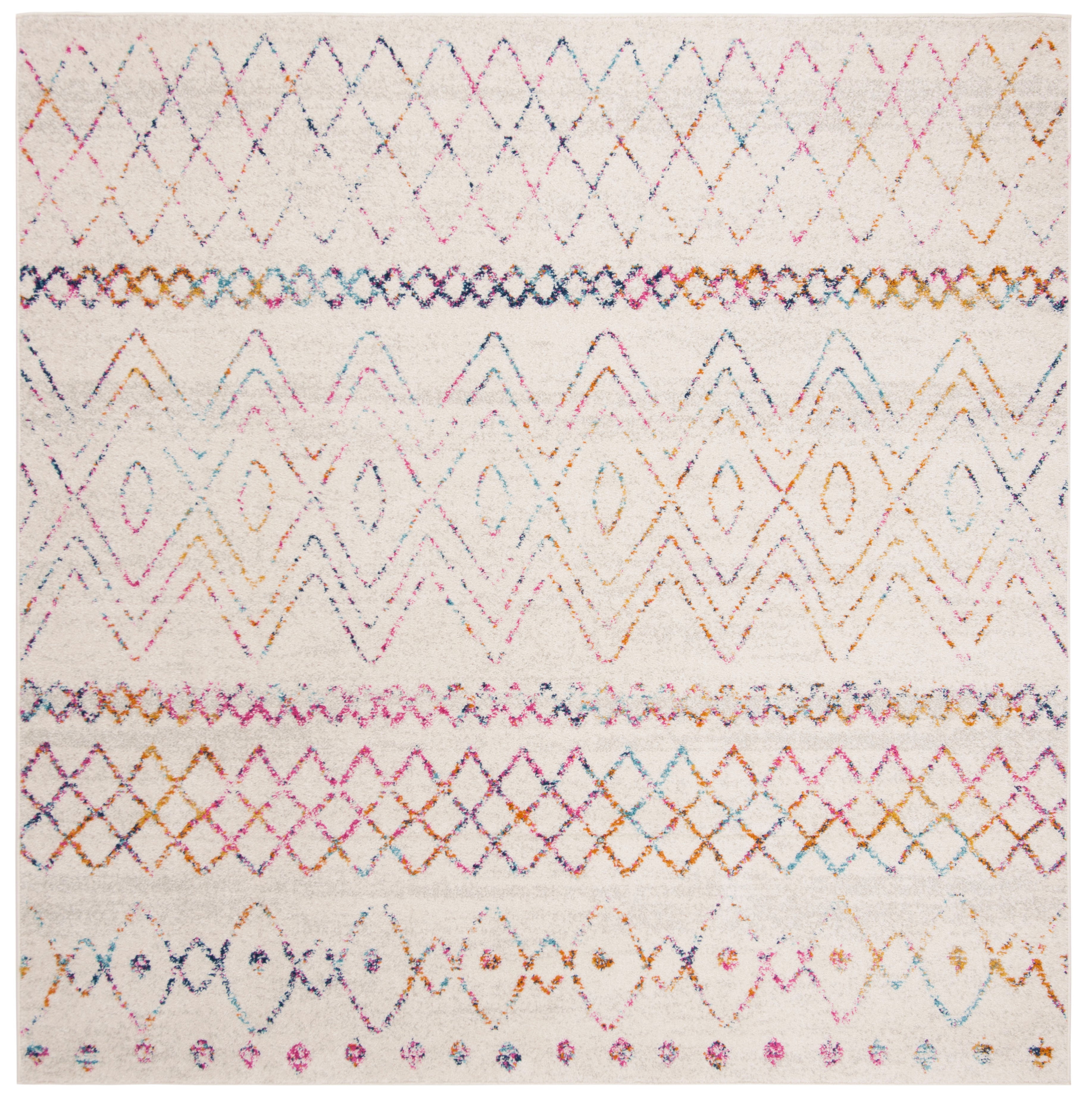 IVORY / FUCHSIA