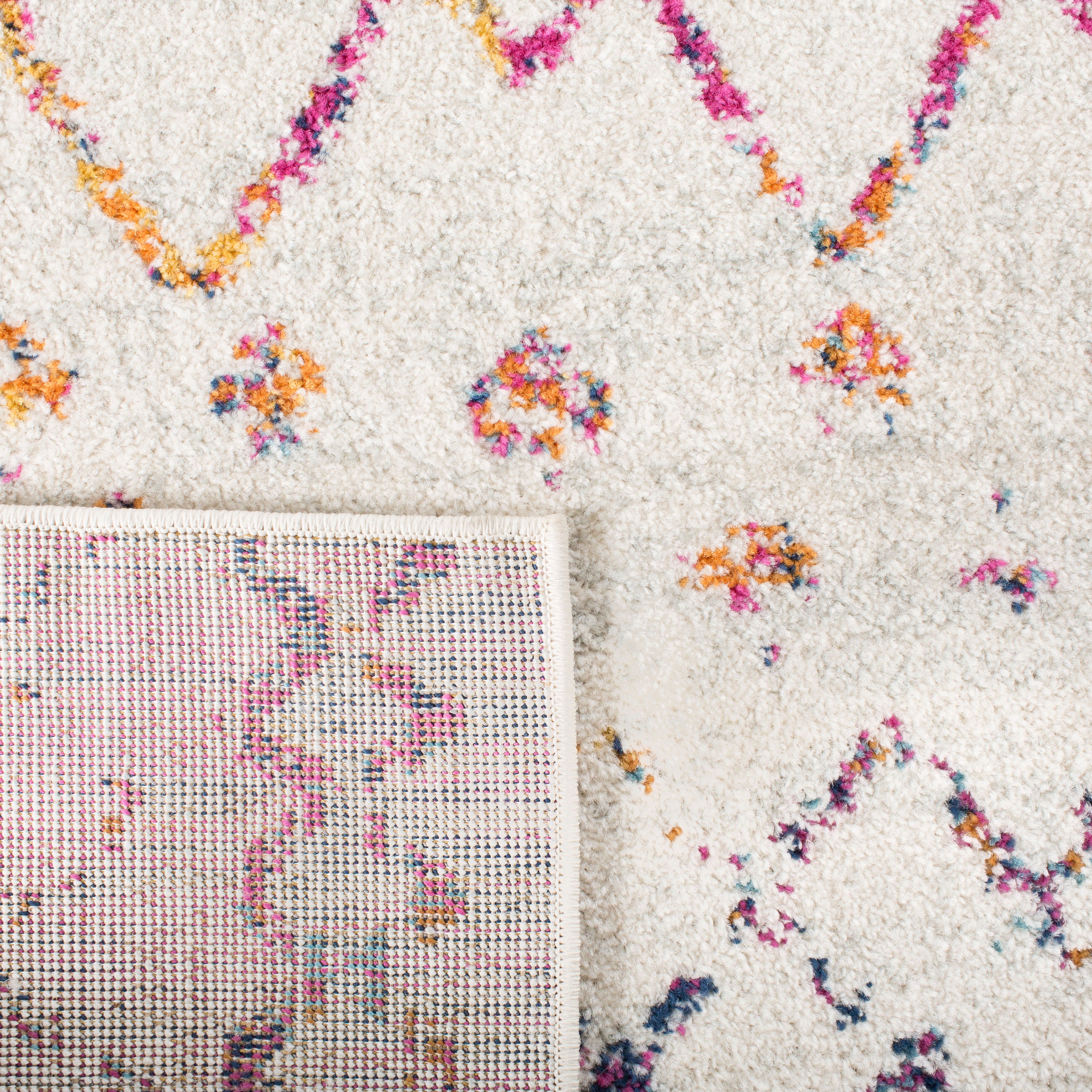 IVORY / FUCHSIA