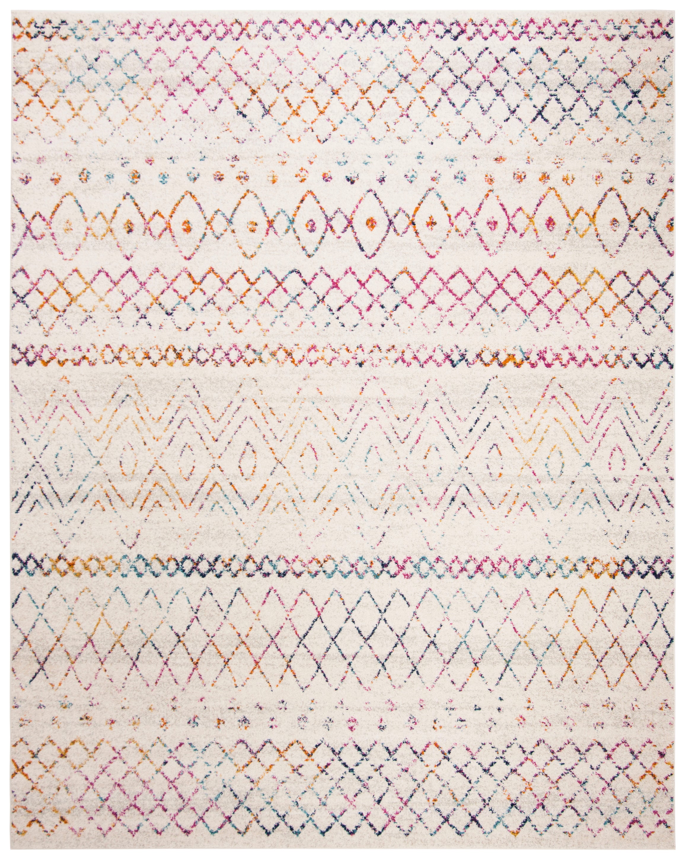 IVORY / FUCHSIA