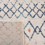 IVORY / DARK BLUE