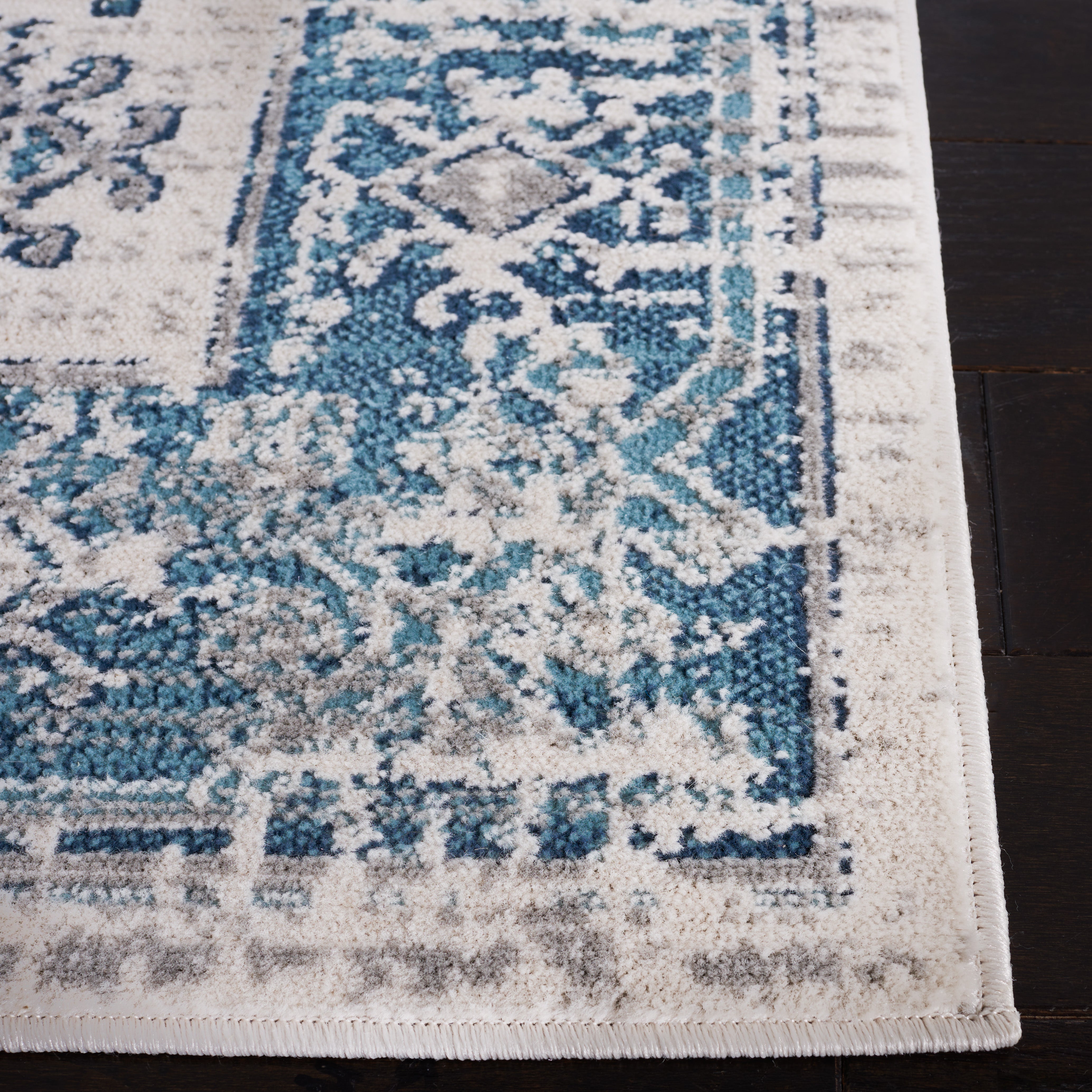 BLUE / IVORY