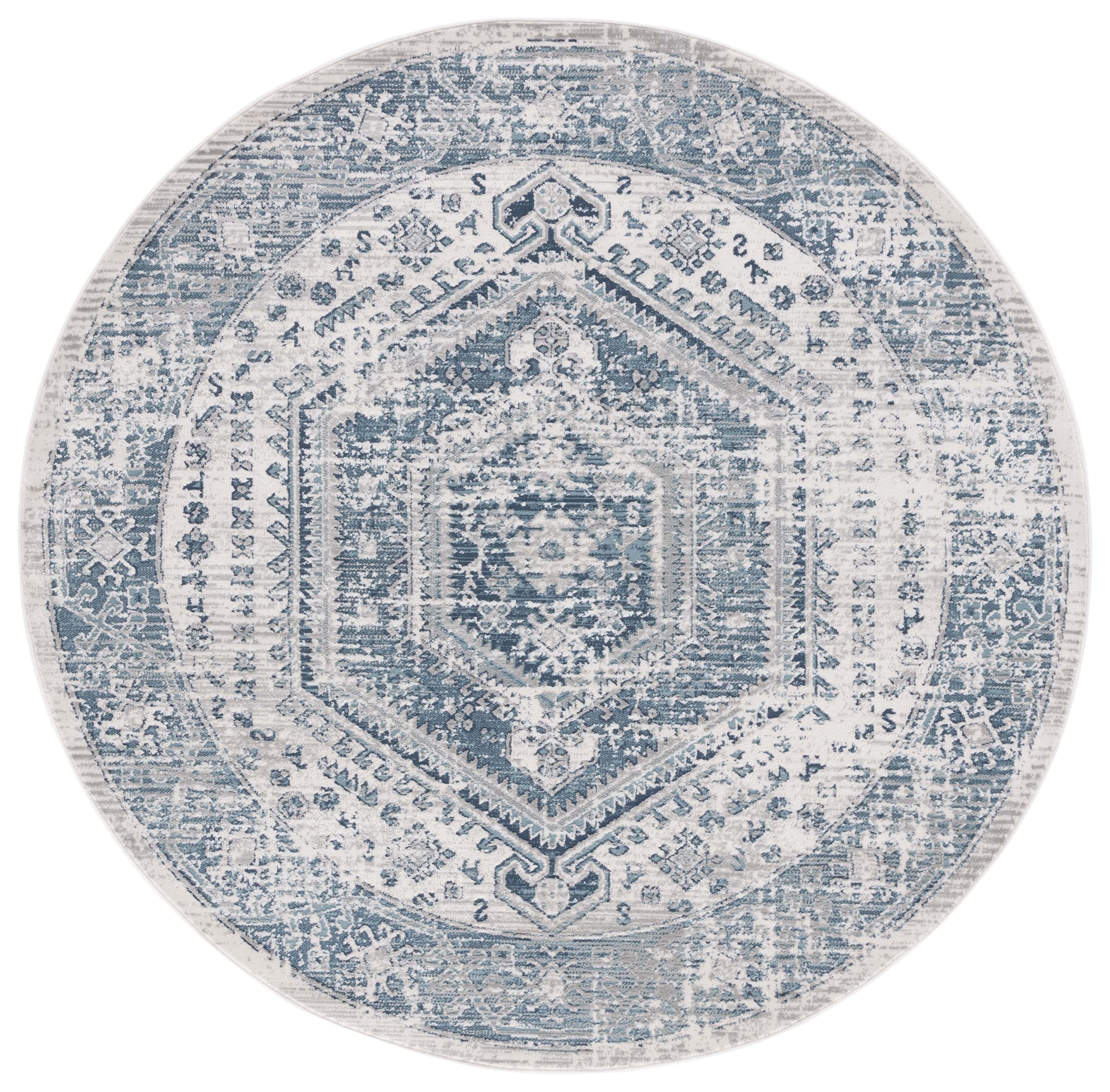 BLUE / IVORY