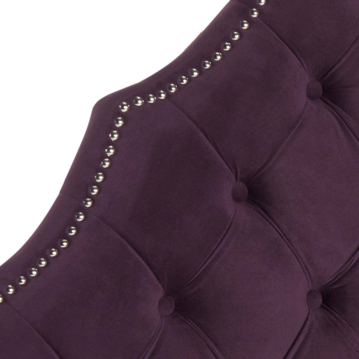 Safavieh Arebelle Headboard, MCR4035 - Aubergine