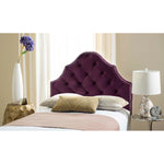 Safavieh Arebelle Headboard, MCR4035 - Aubergine