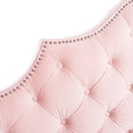Safavieh Arebelle Headboard, MCR4035 - Blush Pink
