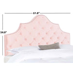 Safavieh Arebelle Headboard, MCR4035 - Blush Pink