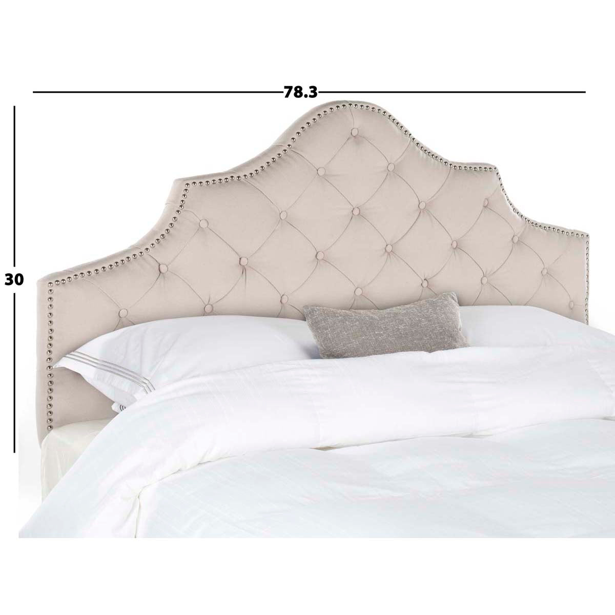 Safavieh Arebelle Headboard, MCR4035 - Taupe