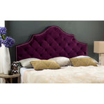 Safavieh Arebelle Headboard, MCR4035 - Aubergine