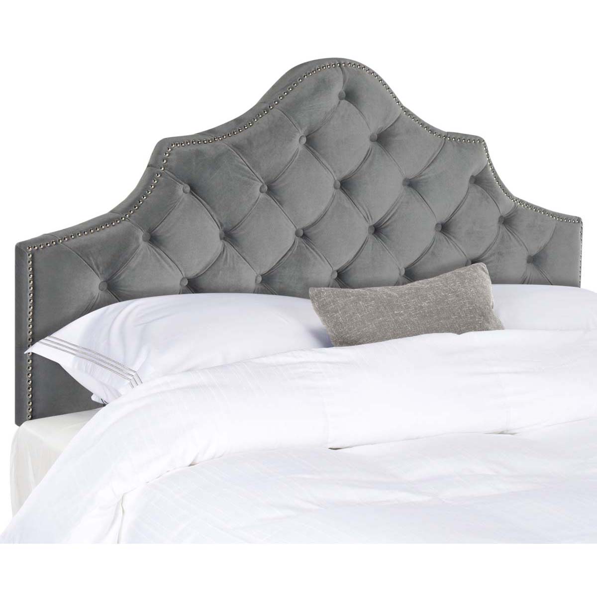 Safavieh Arebelle Headboard, MCR4035 - Pewter
