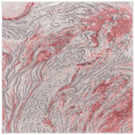 Safavieh Meadow 568 Rug, MDW568 - Grey / Pink