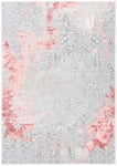 Safavieh Meadow 573 Rug, MDW573 - Light Grey / Pink