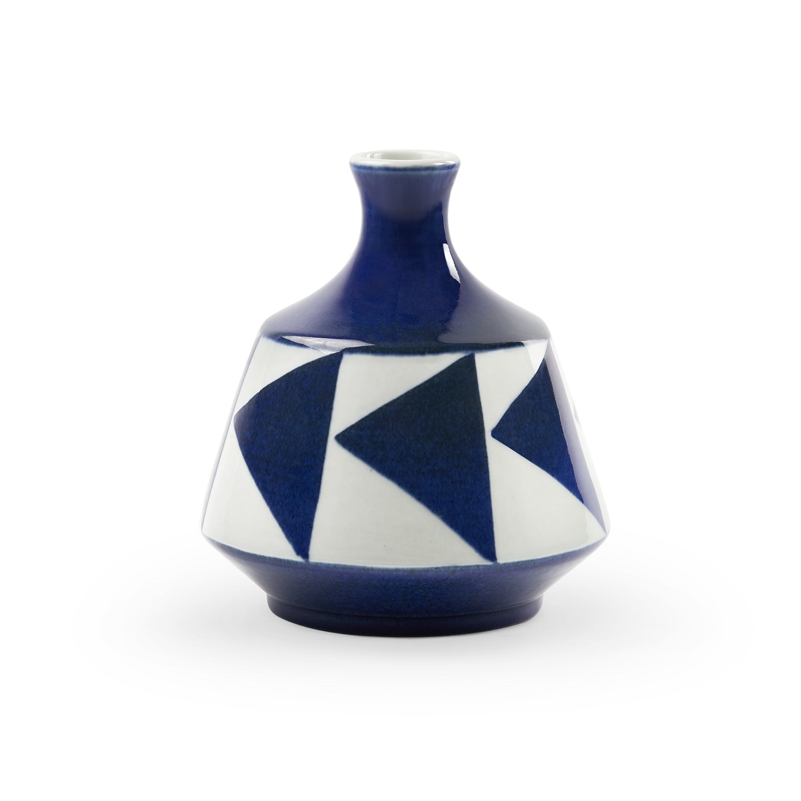Villa & House - Melila Vase - Blue & White - MEA-700-300