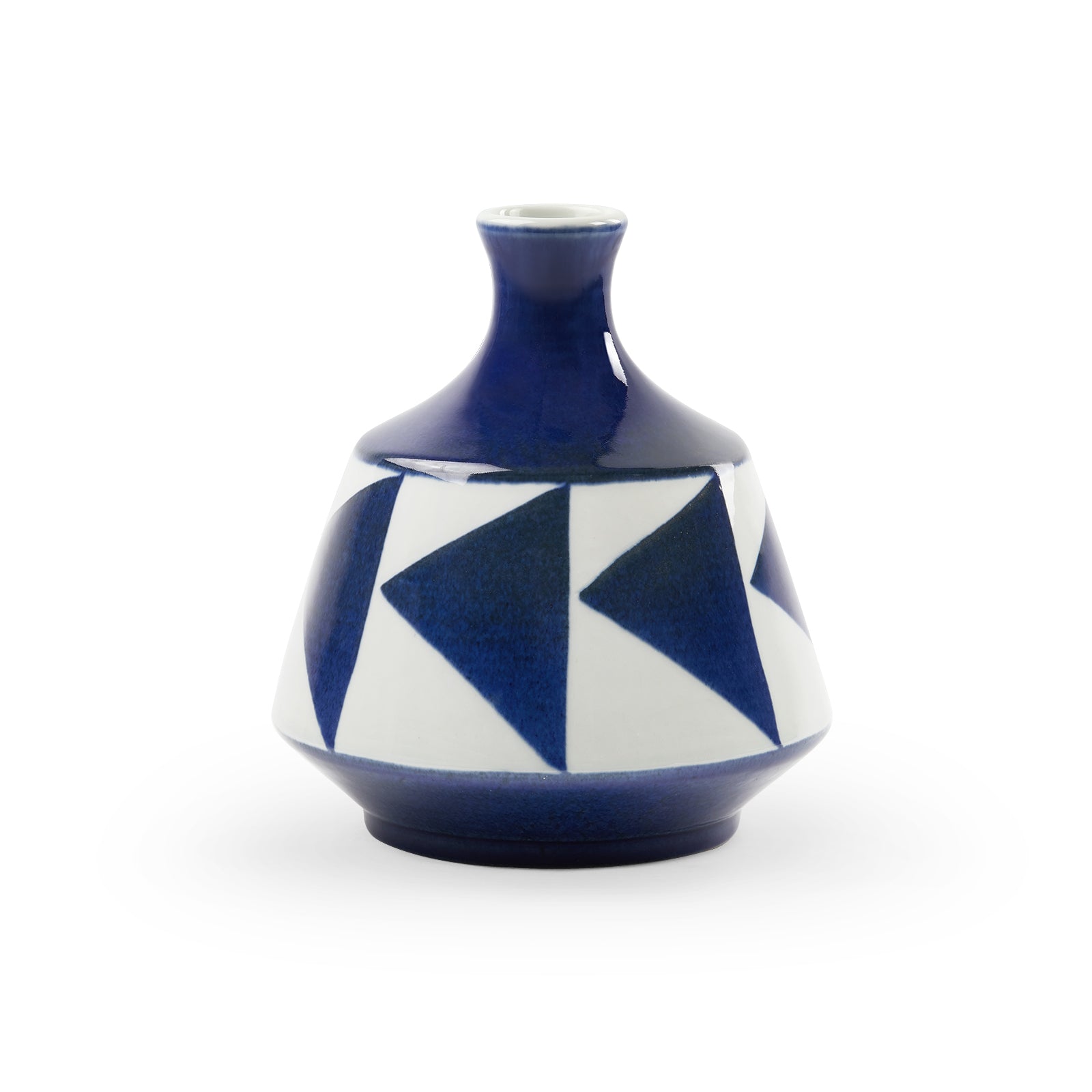 Villa & House - Melila Vase - Blue & White - MEA-700-300