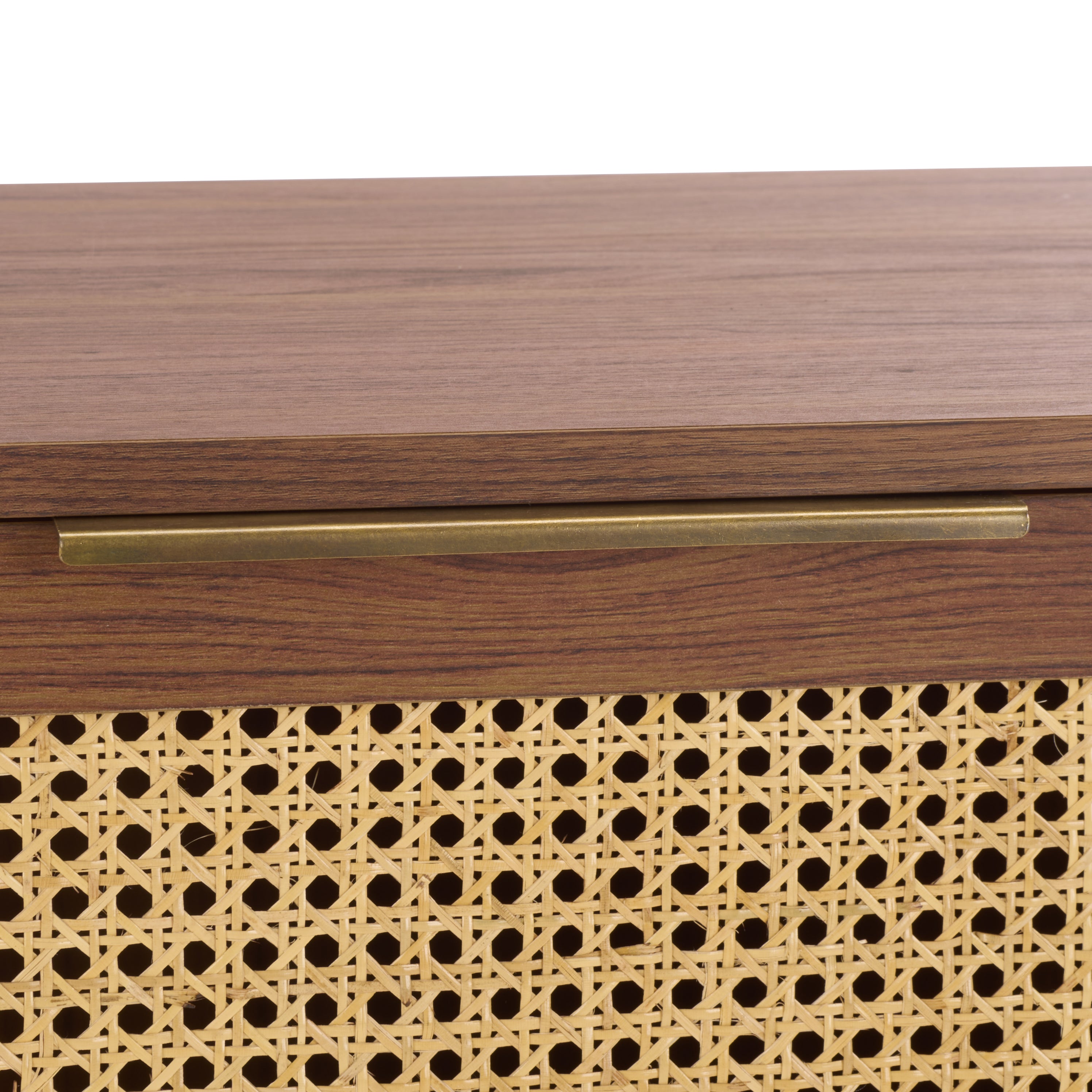 WALNUT / BRASS