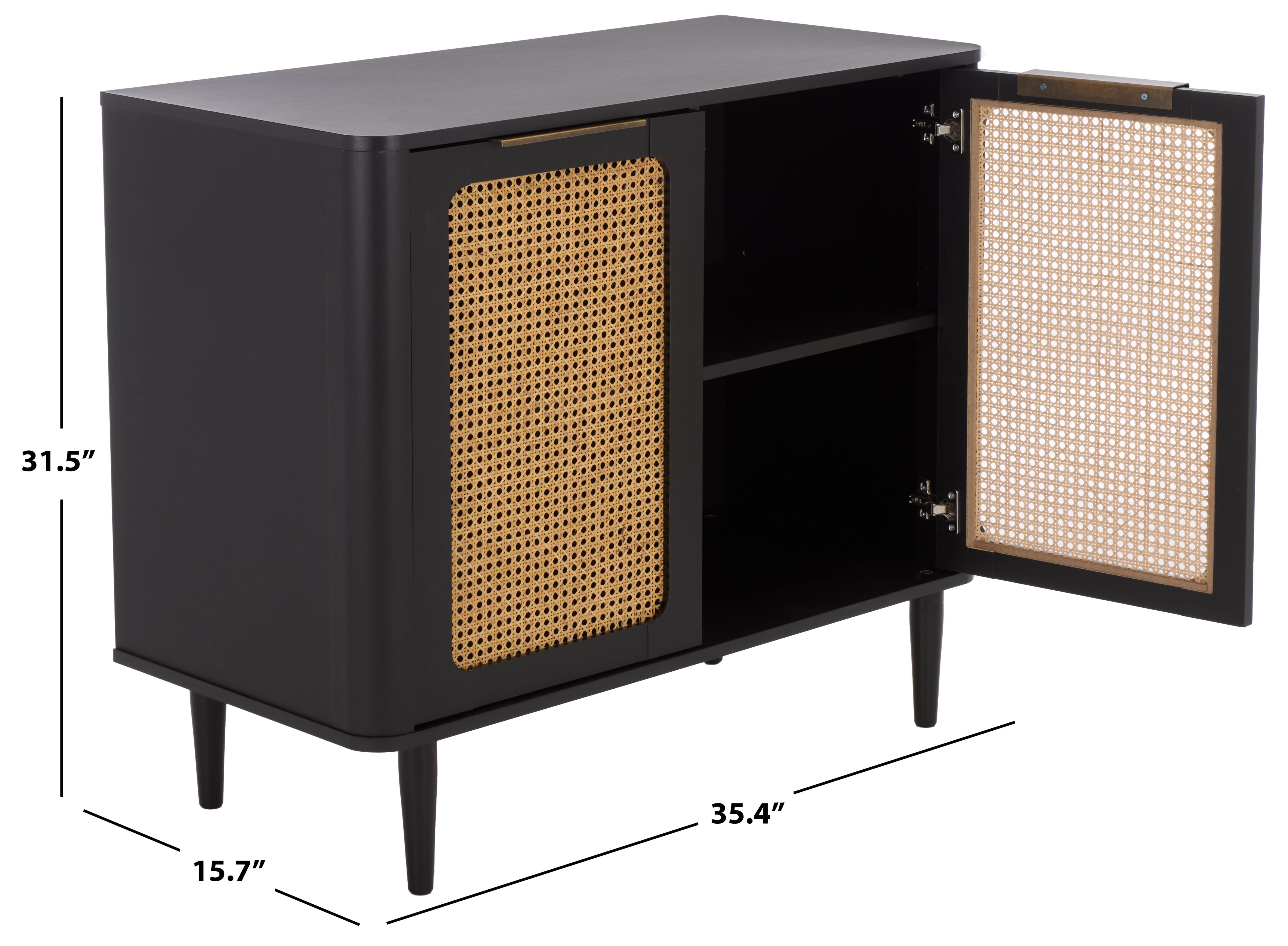 BLACK / BRASS