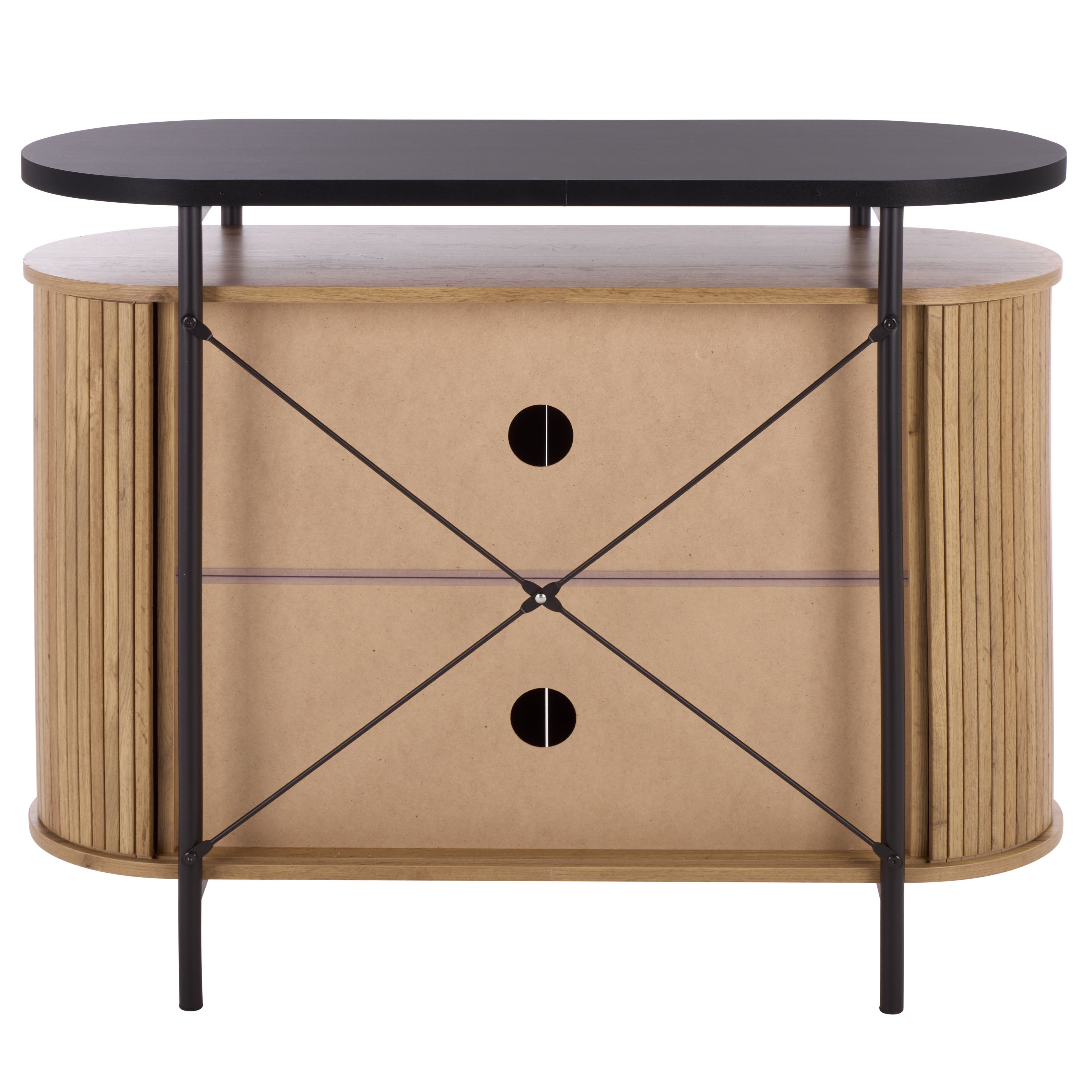 OAK / BLACK