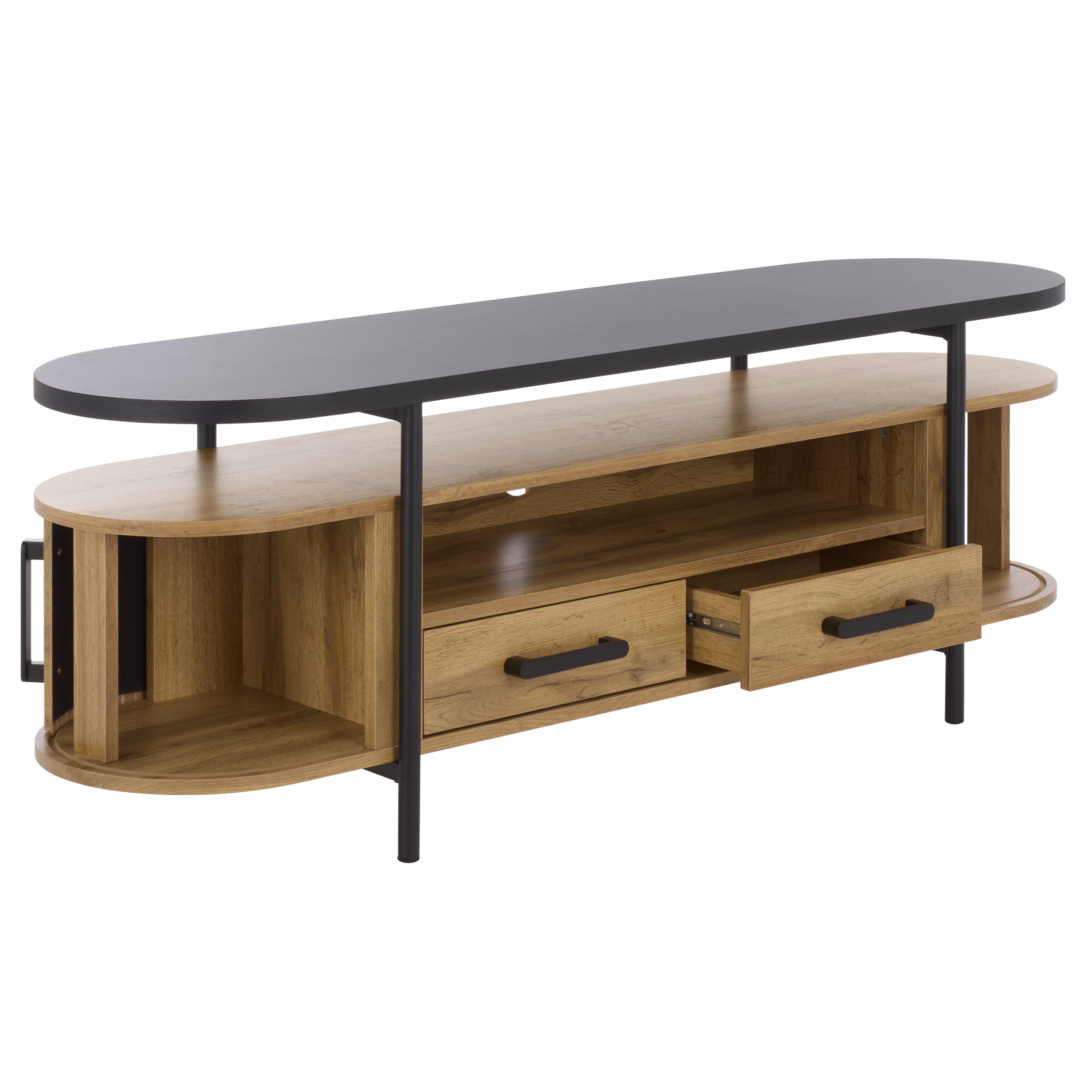 OAK / BLACK