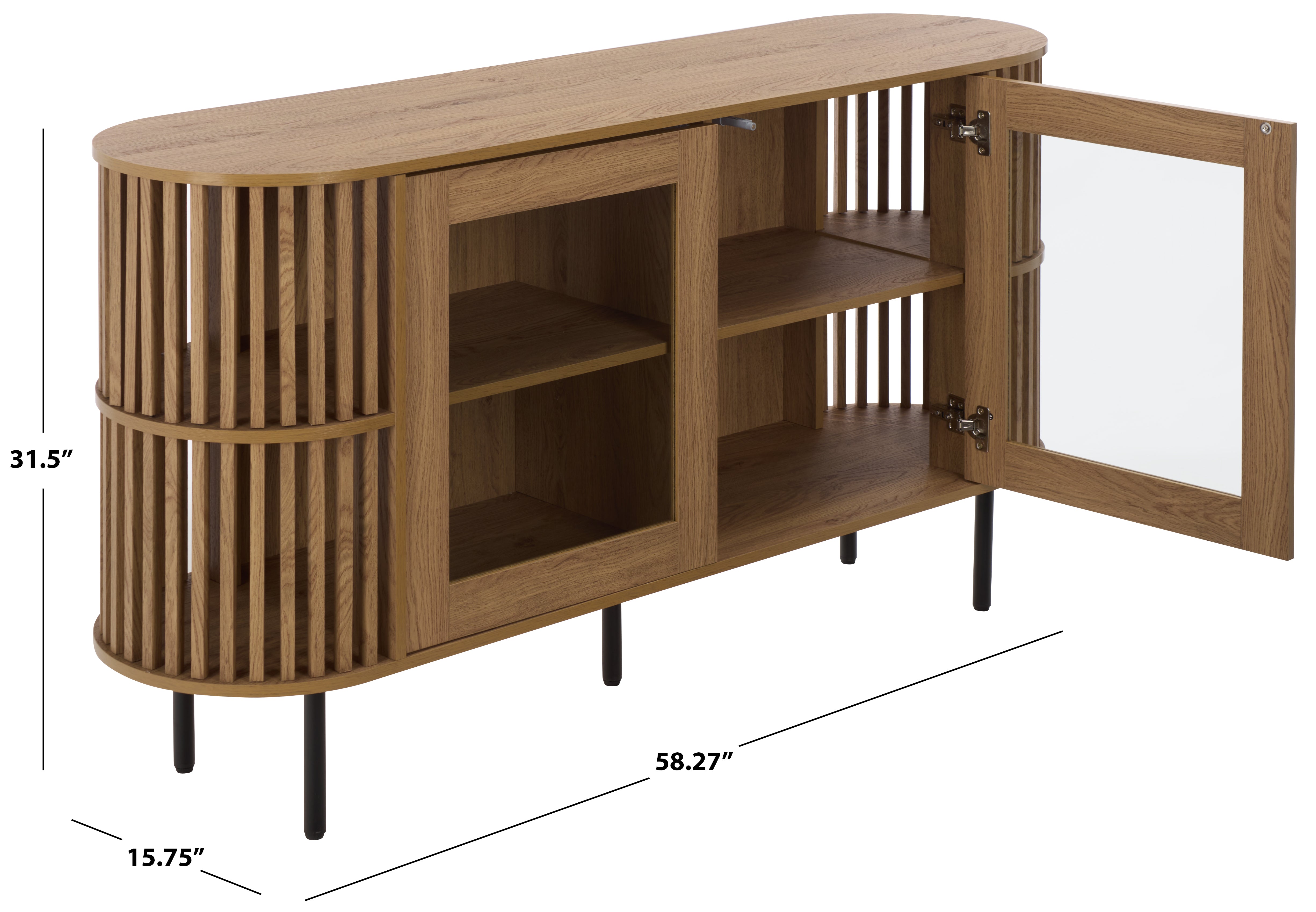 OAK / BLACK