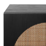 Safavieh Ophelia 2 Door 2 Shelf Media Stand, MED9615 - Black