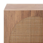 Safavieh Ophelia 2 Door 2 Shelf Media Stand, MED9615 - Oak 