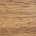 Safavieh Lylia 2 Drawer 2 Shelf Media Stand, MED9622 - Oak / Black Legs / Black Handle