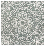 GREEN / IVORY