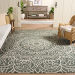 GREEN / IVORY